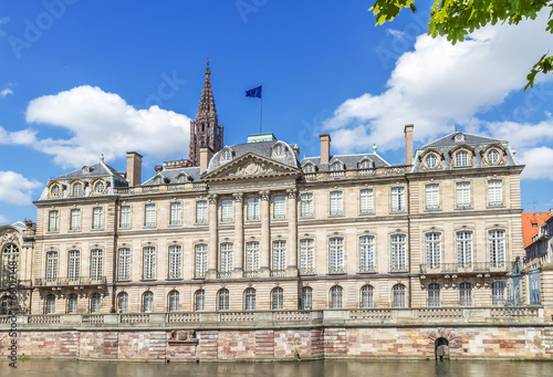The Rohan palace in Strasbourg. France. Europe.