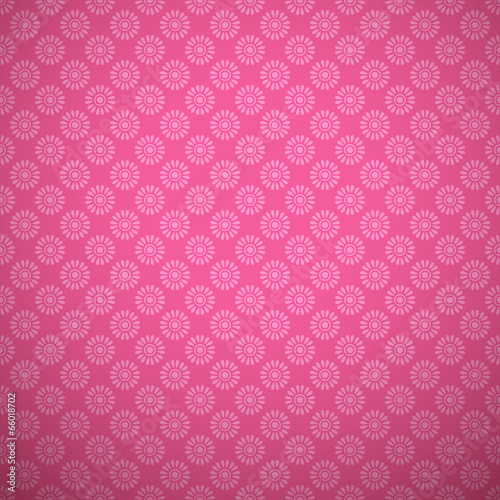 Bright girl vector seamless patterns (tiling)