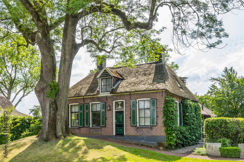Cozy historic cottage in Dwarsgracht Holland © HildaWeges