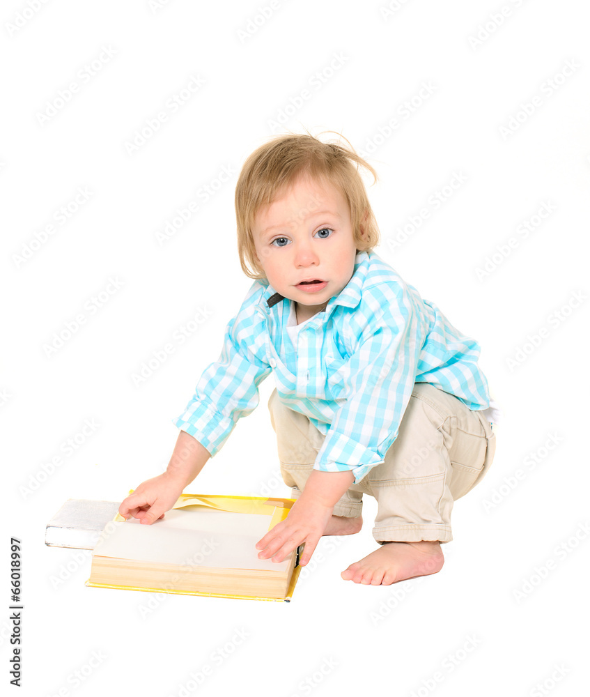 cute little boy with books cute little boy with books