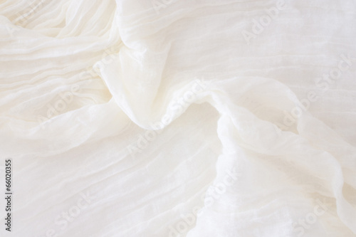 white cotton textile