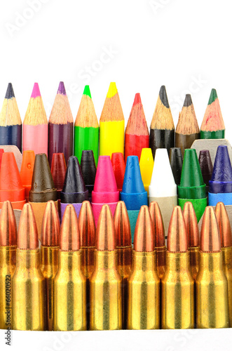 Bullets and Crayons