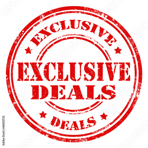 Exclusive Deals-stamp