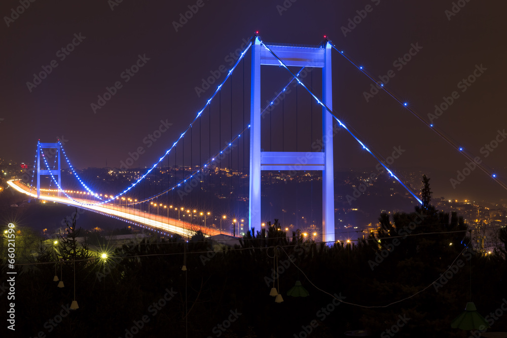 Fototapeta Fatih Sultan Mehmet Bridge