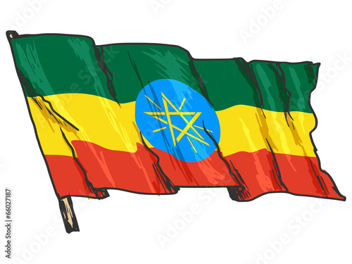 flag of Ethiopia