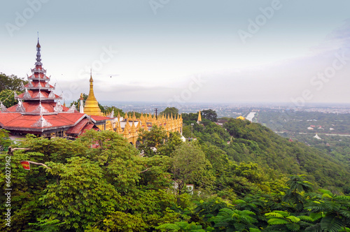 Mandalay Hill in Myanmar