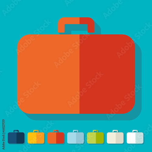 Flat design: portfolio