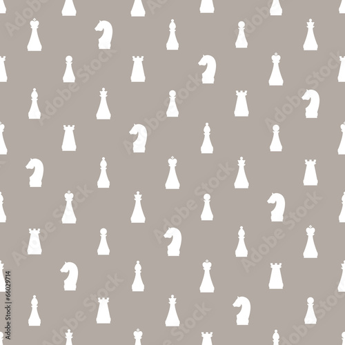 Seamless pattern of chess