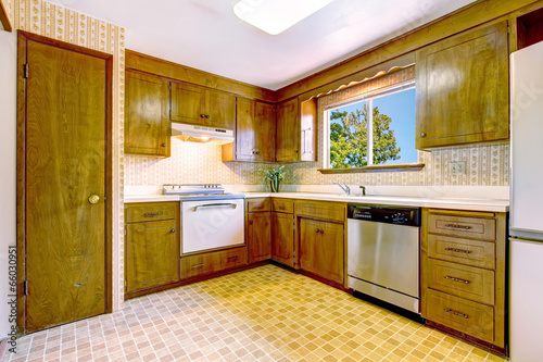 Old fashion kitchen room