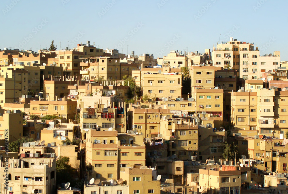 Architecture of city Amman,Jordan