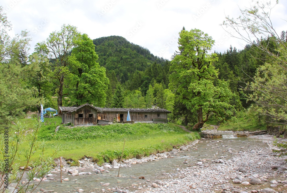 Siebenhüttenalm und Weissach, Kreuth Siebenhüttenalm und Weissach, Kreuth
