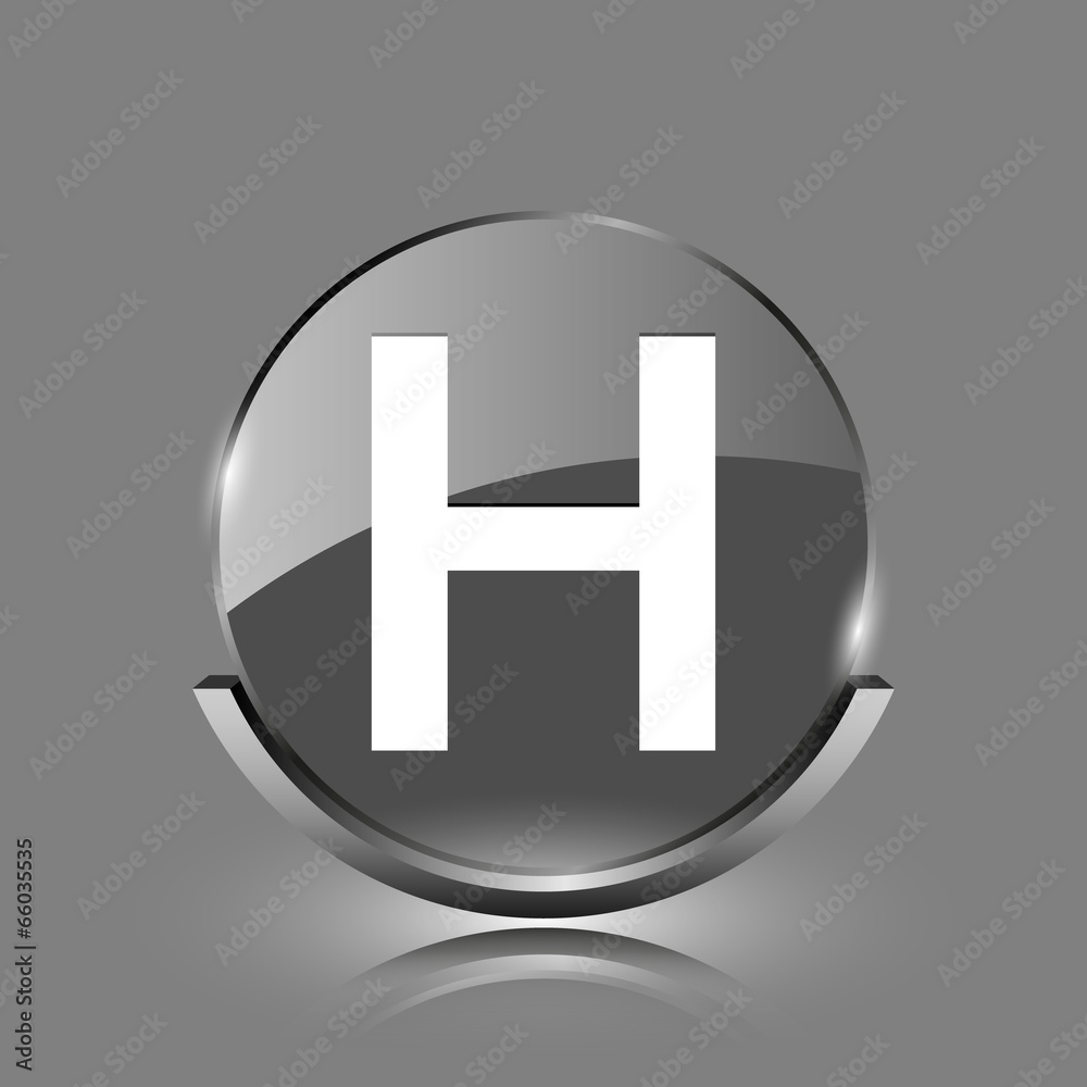 Fototapeta premium Hospital icon