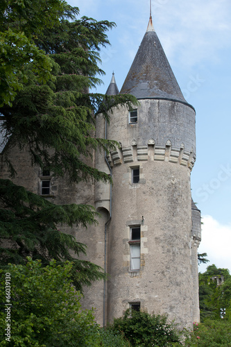 Castle of Montresor in the Loire Valley, France photo