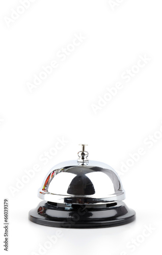 Service bell isolated white background