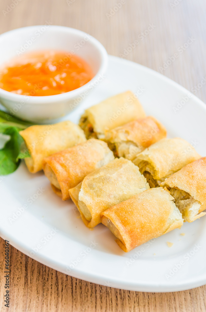 Fried Spring rolls Fried Spring rolls