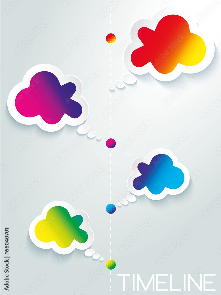 Info graphic design business web icon cloud Info graphic design business web icon cloud