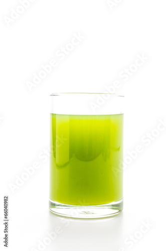 Kiwi juice glass