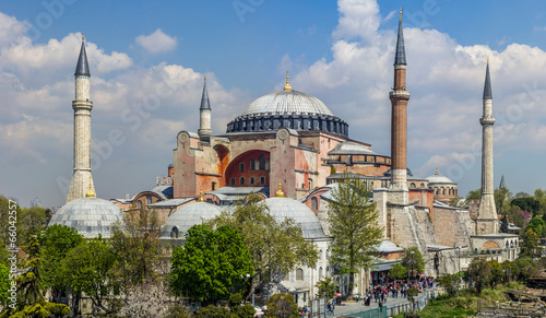 Hagia Sophia in istanbul,Turkey