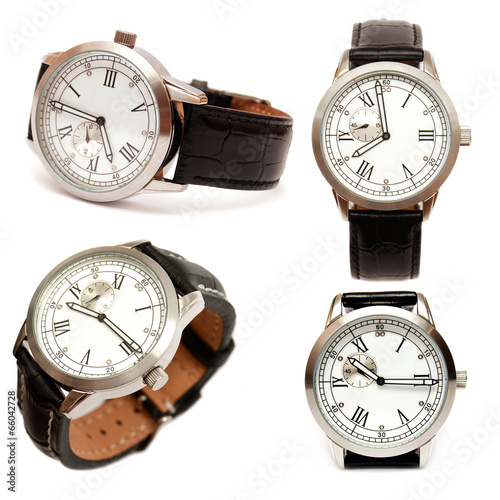 Group of men mechanical watches