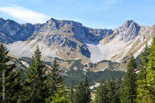 rocky mountains in Bavaria