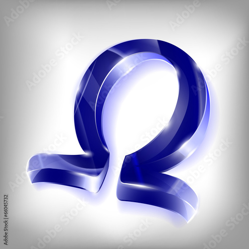letter of the Greek omega alphabet