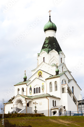 newly built Orthodox church, Medzilaborce, Slovakia