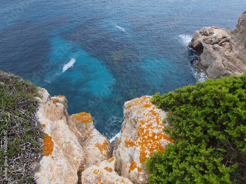 Mallorca - Steilküste bei Santanyí photo