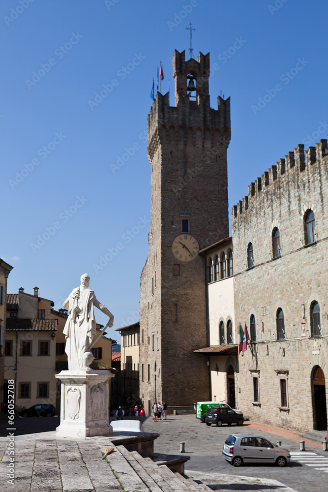 Arezzo. Italy. In the historical part of the city.