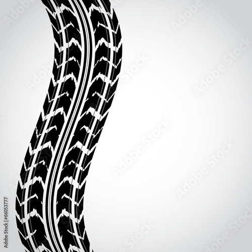 special black tire track abstract background