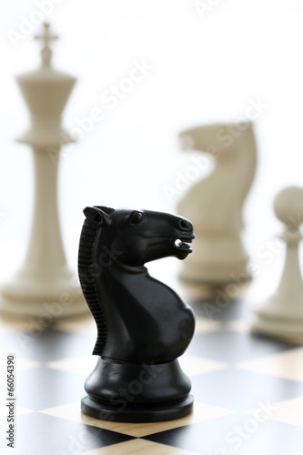 Chess  black knight