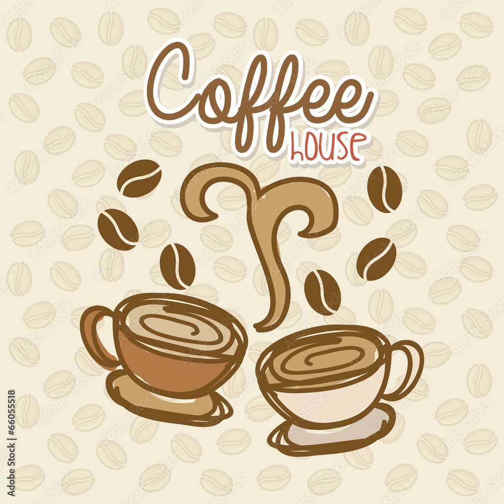 Obraz premium Coffee design