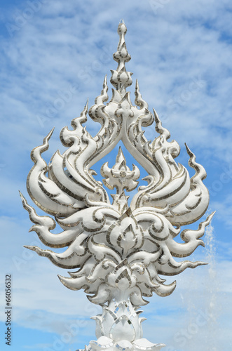 CHIANG RAI  THAILAND - NOVEMBER 21   Wat Rong Khun buildings and