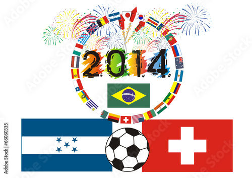 Fußballfest in Südamerika 2014 - Gruppe E-Honduras - Schweiz