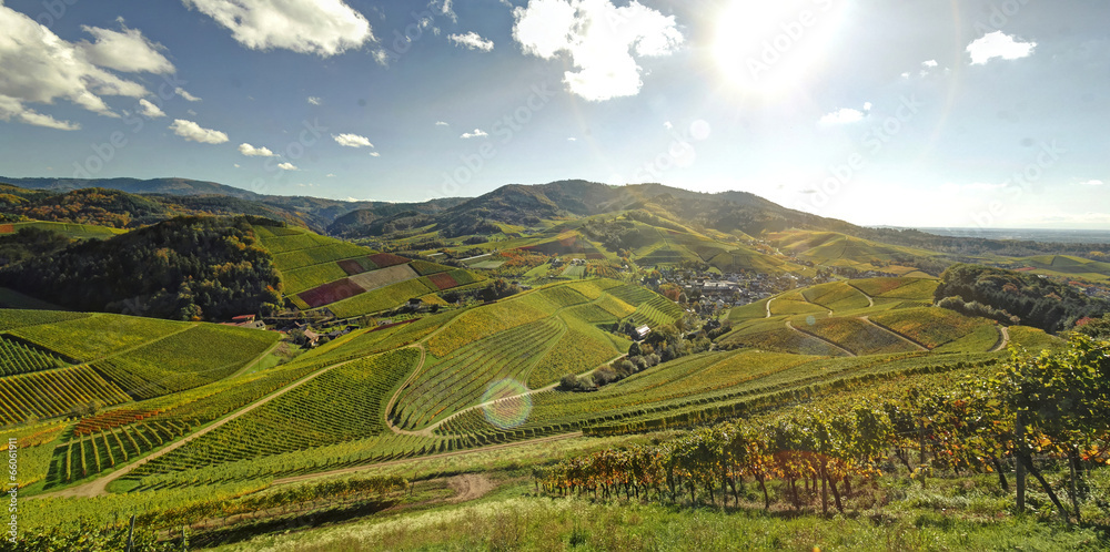 Naklejka premium Durchbach, Schwarzwald