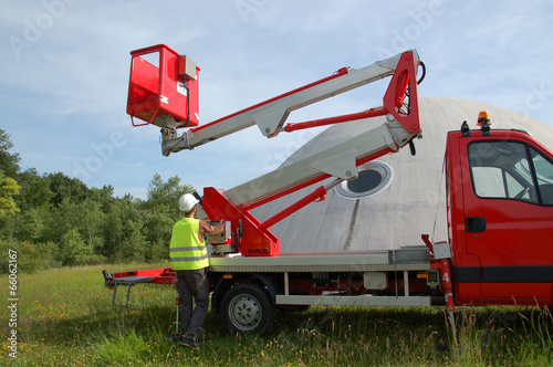 Fotografia Camion nacelle T1