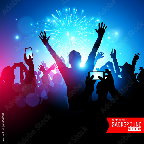 Big Party Crowd