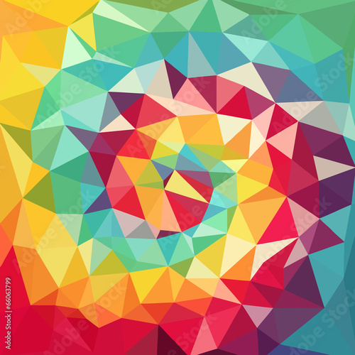 Geometric colorful background
