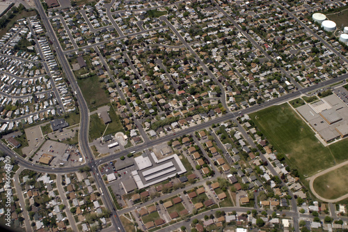 Salt Lake City from above