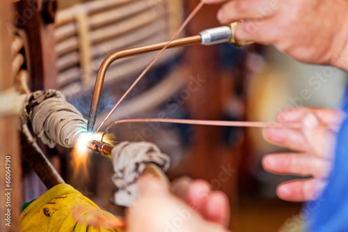 welding copper