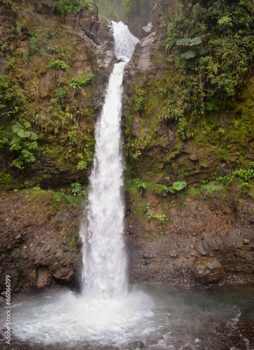 El Templo Waterfall in Poas National Park  Costa Rica