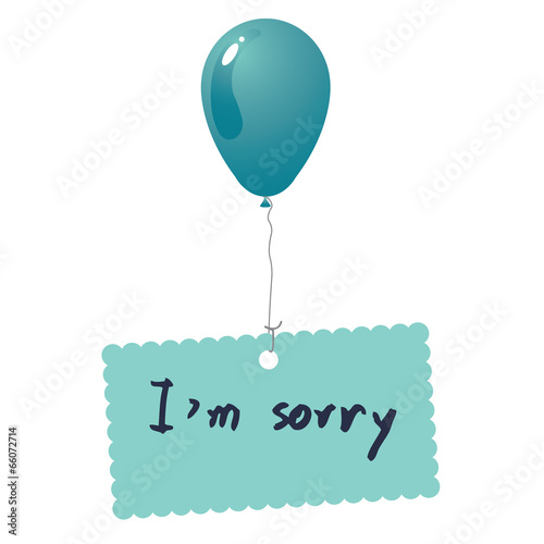 I'm sorry card vector