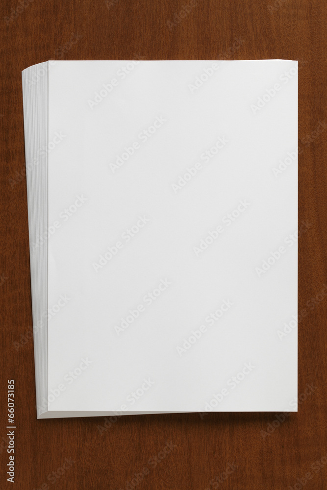 Blank White Paper Sheet Blank White Paper Sheet