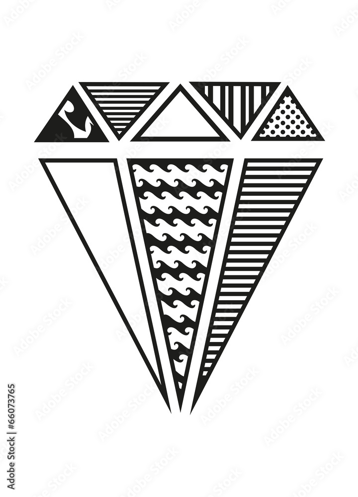 Diamanten Muster
