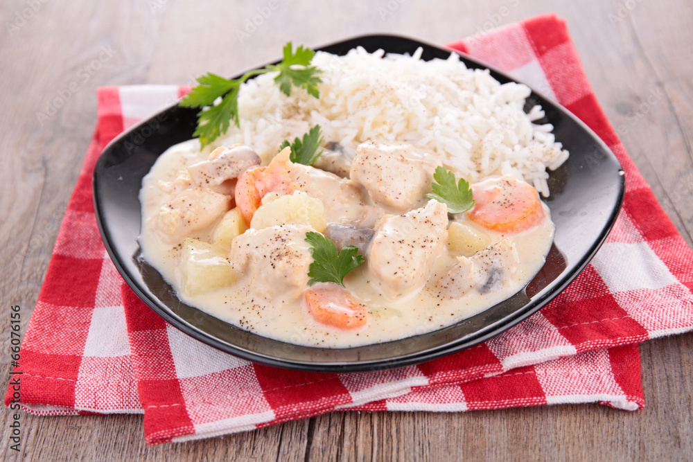 casserole with meat, vegetable and cream casserole with meat, vegetable and cream