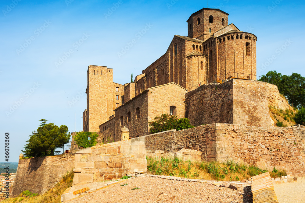 medieval castle in Cardona. Catalonia