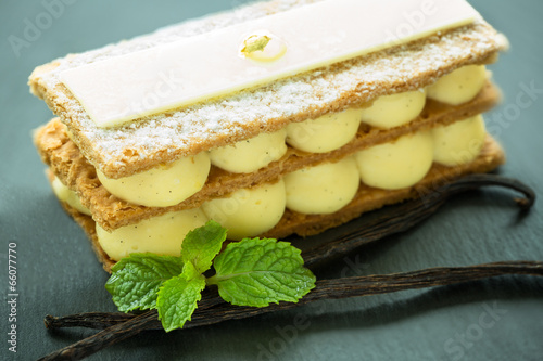 Mille-feuille vanille photo