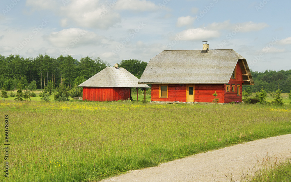 Country house. Country house.