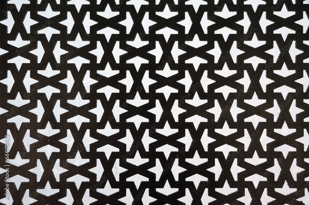 Pattern of stell metal background