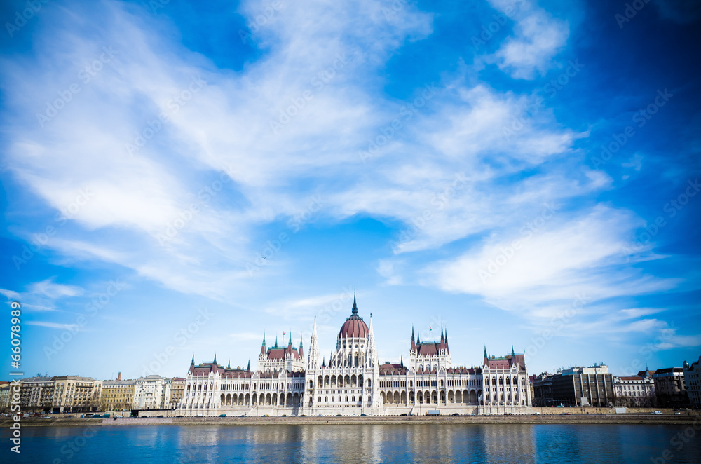 Parliament in Budapest, Hungary, Europe