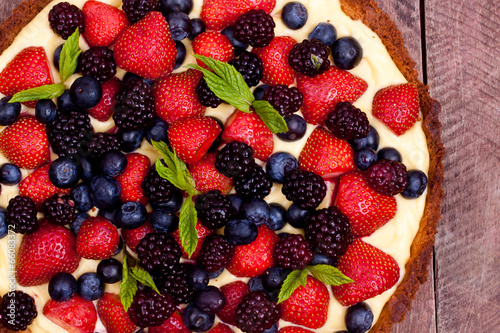 berry tart